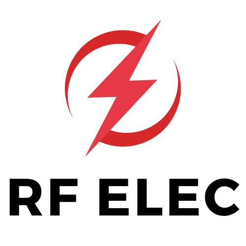 logo rfelec texte noir